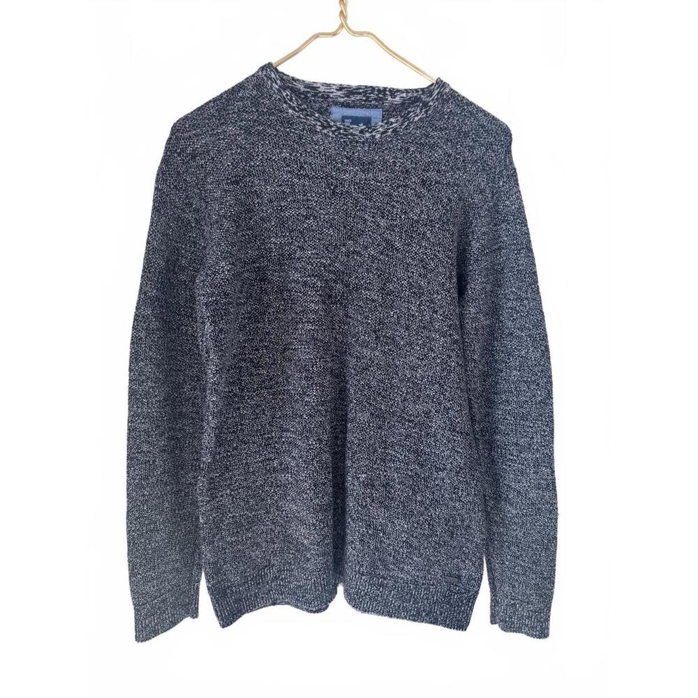 Kangol K9858 Men's 12 GG Cotton 2-Tone Crew Sweater – Size L